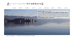 Desktop Screenshot of nonsolotrekking.com