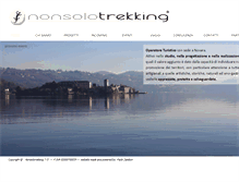Tablet Screenshot of nonsolotrekking.com